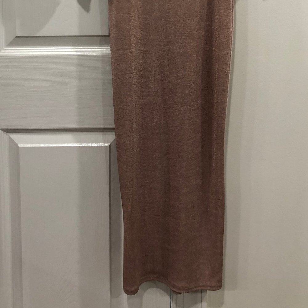 Missguided Nude colored Twist Dress - Picture 5 of 5